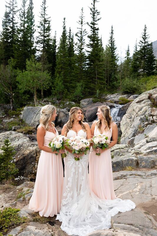 small wedding florals