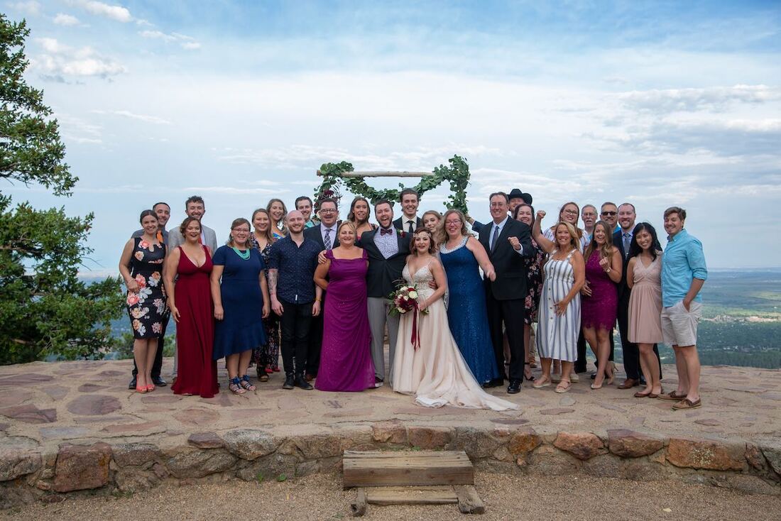 Intimate Colorado wedding package