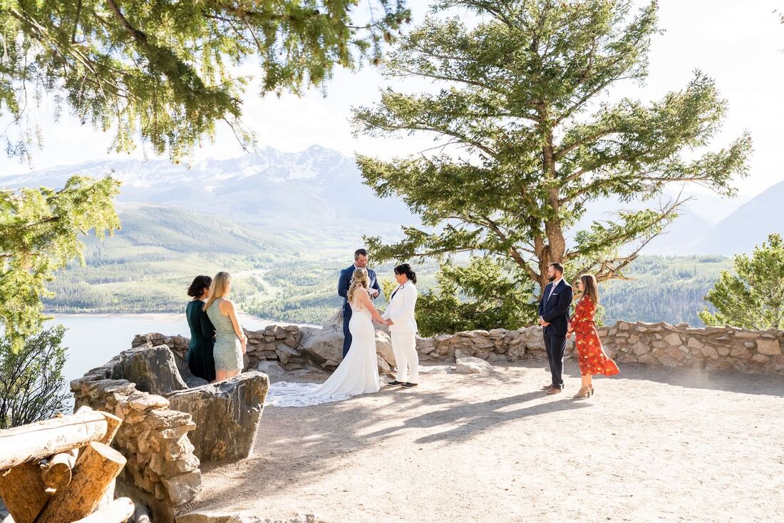 Sapphire Point Overlook Wedding