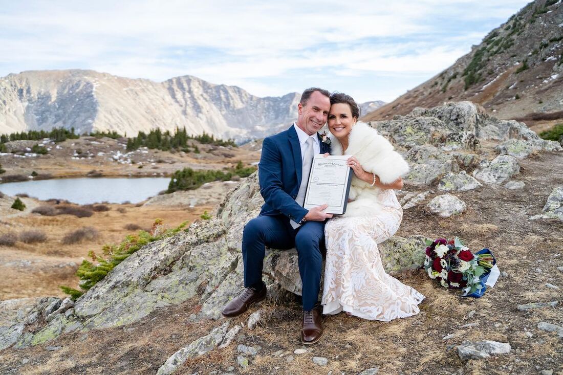 Colorado elopement package