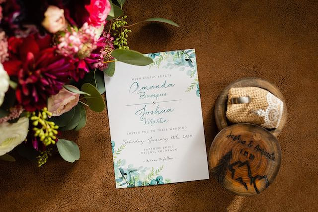 Colorado destination wedding