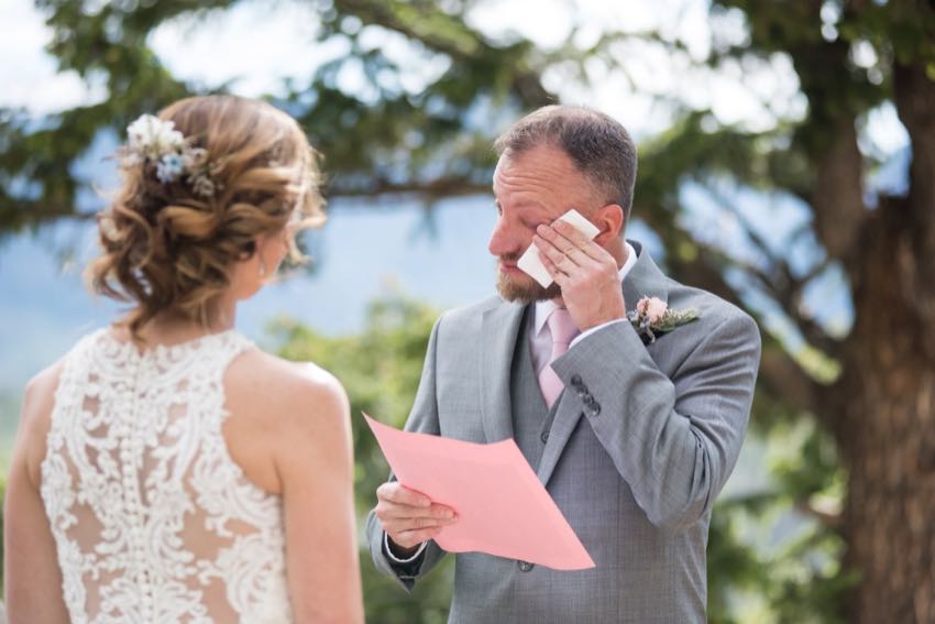 Sapphire Point Overlook wedding