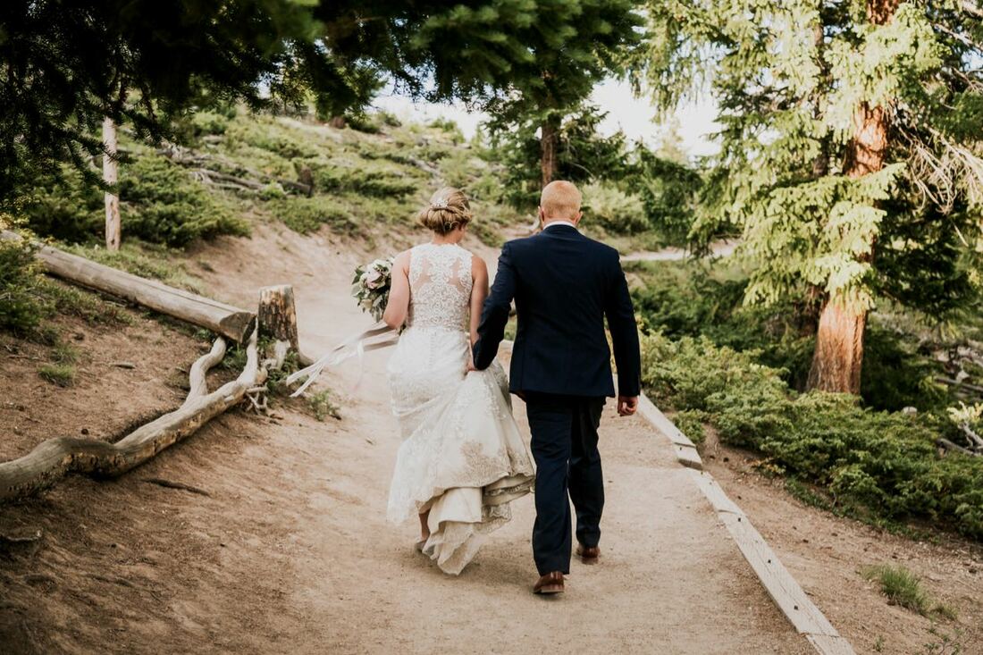 Colorado mountain wedding