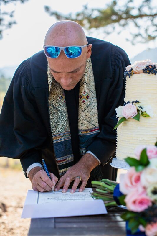 intimate wedding Colorado