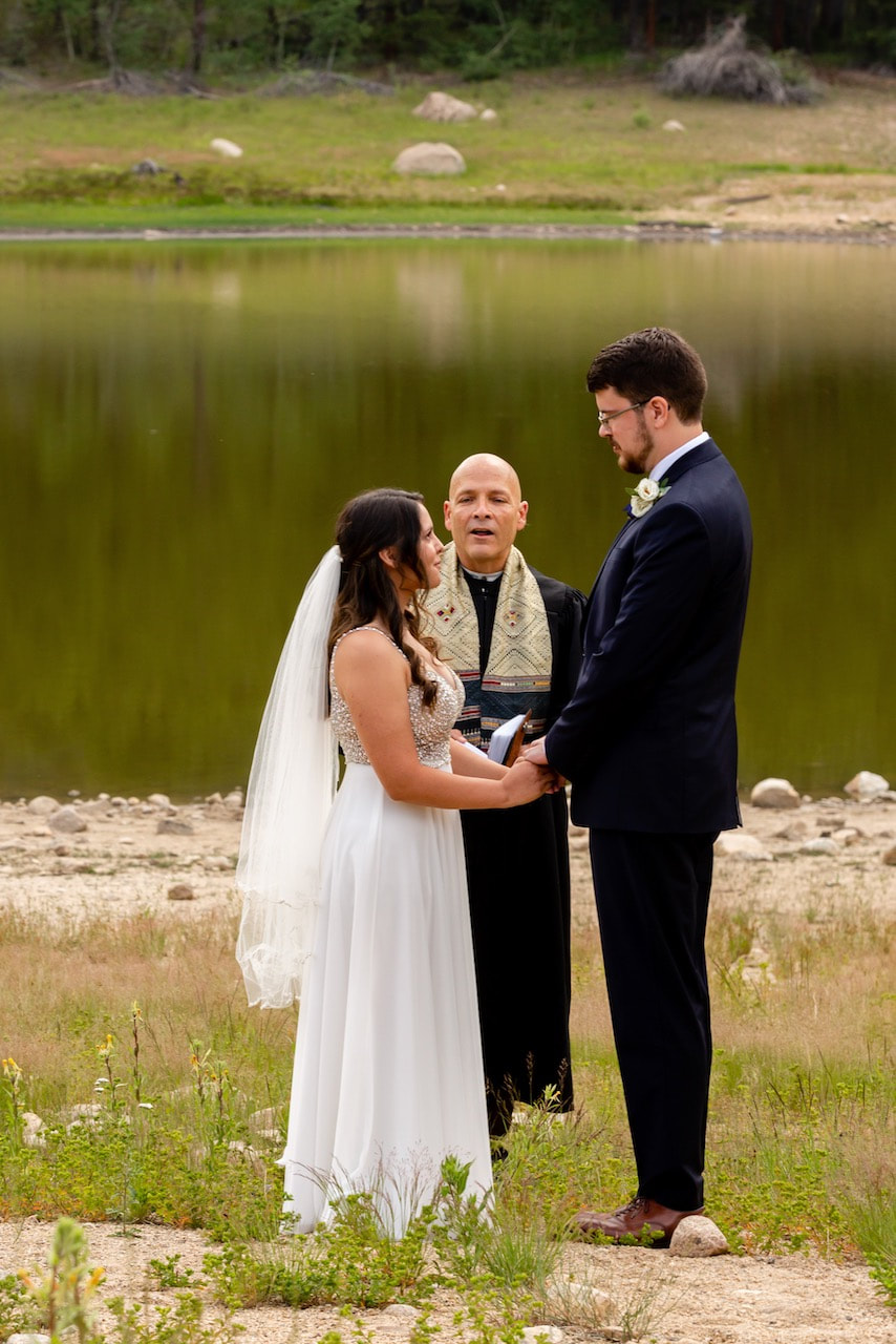 intimate small wedding