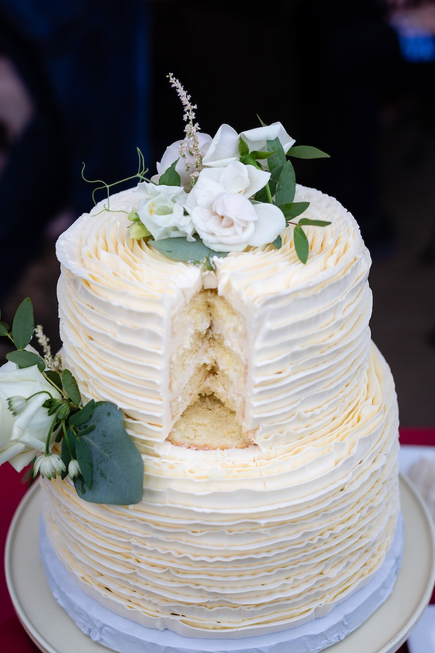 elopement cake