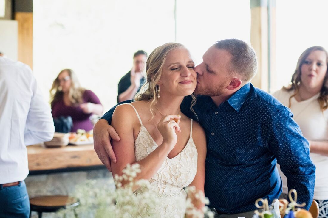 Intimate Colorado wedding