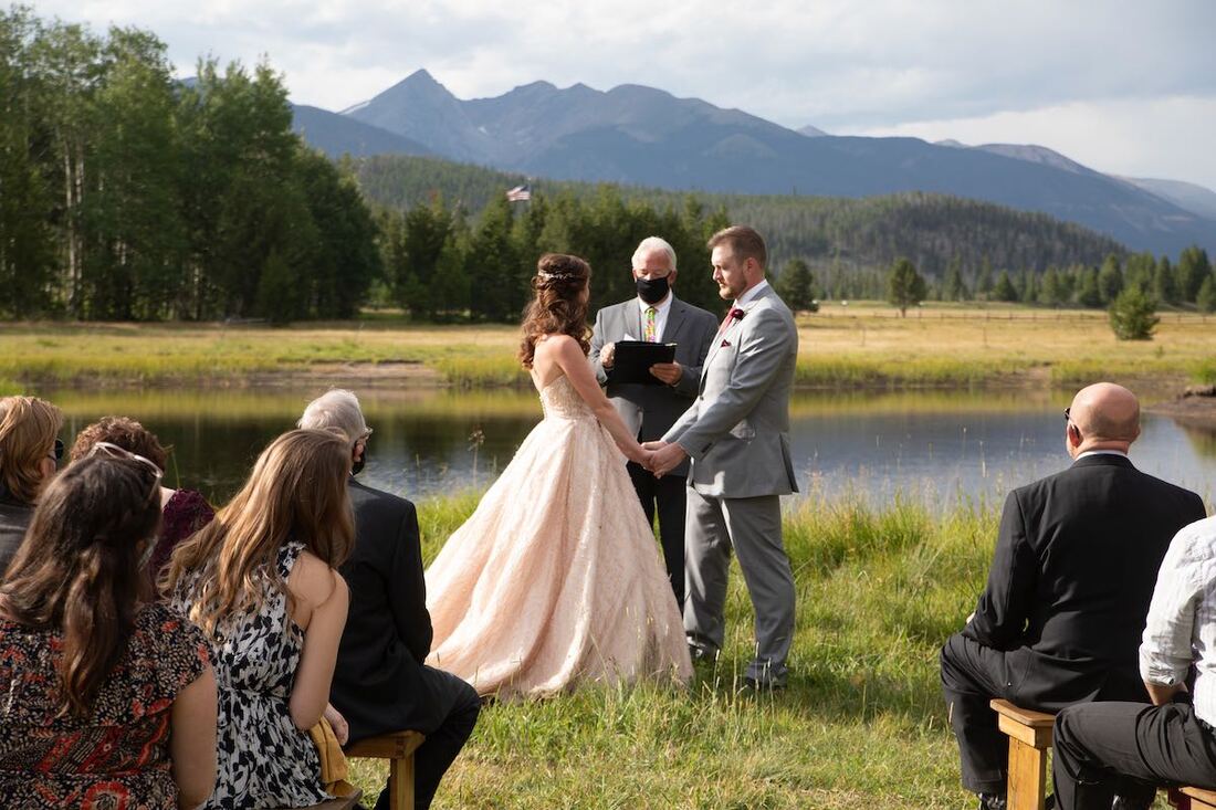 small wedding florals