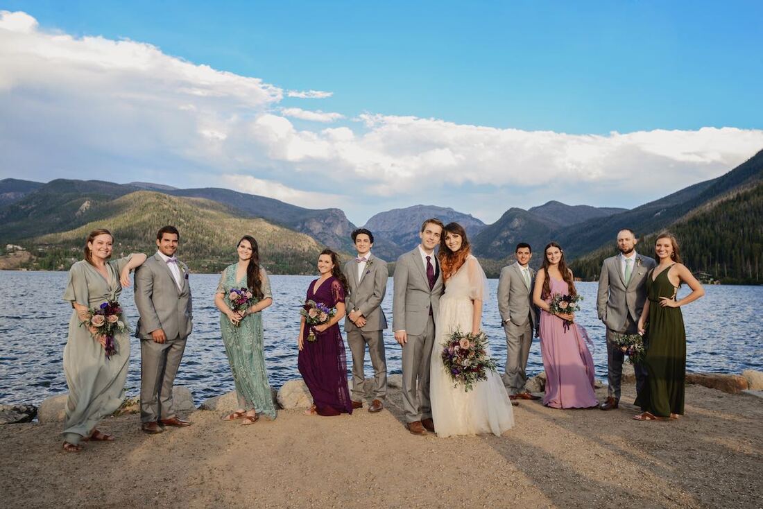 Intimate Colorado wedding