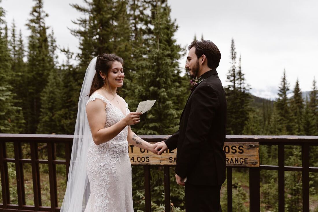 custom weddings of Colorado