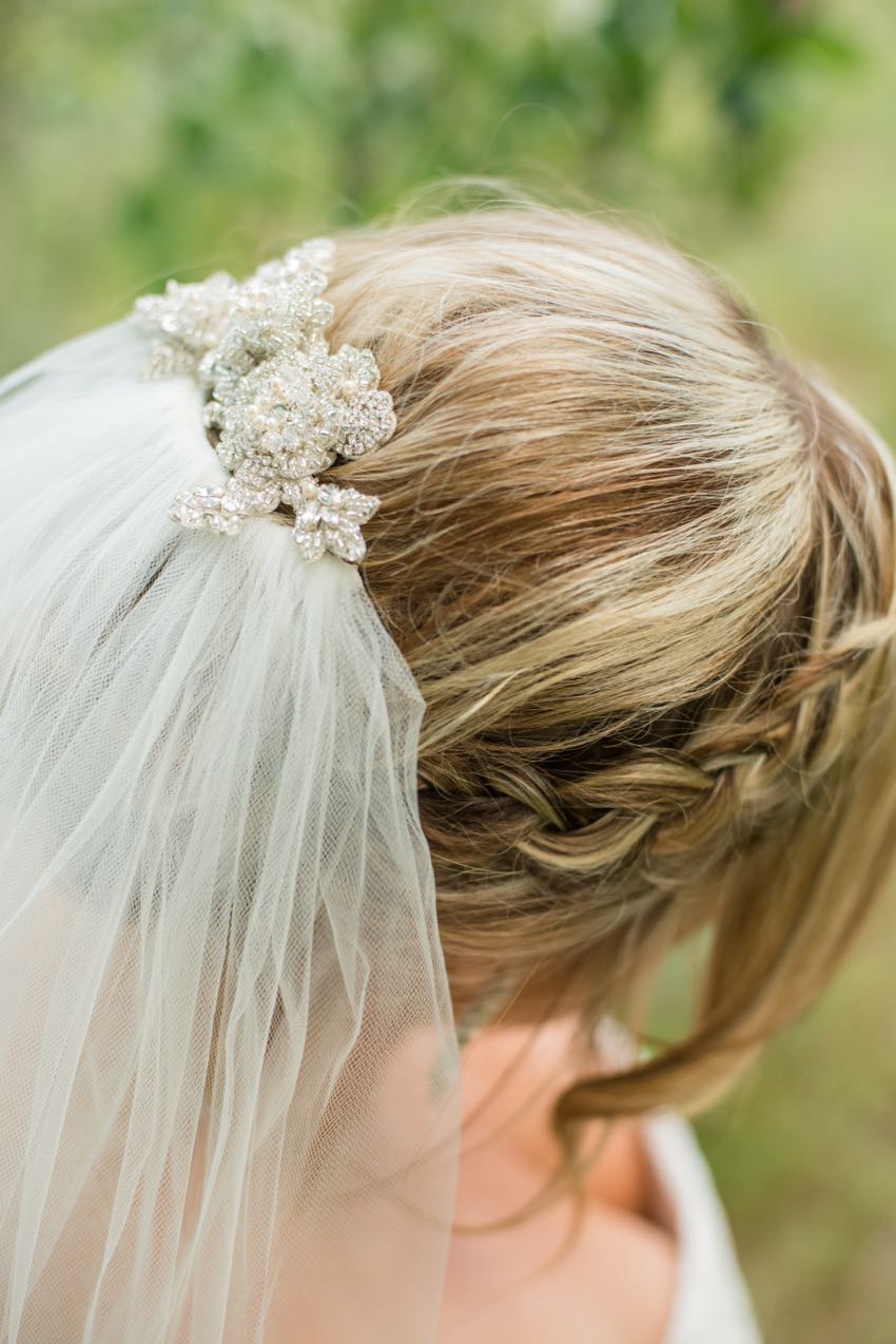 Colorado wedding hair