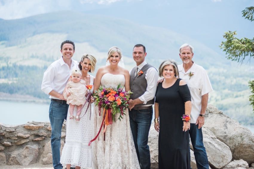 Sapphire Point wedding Colorado