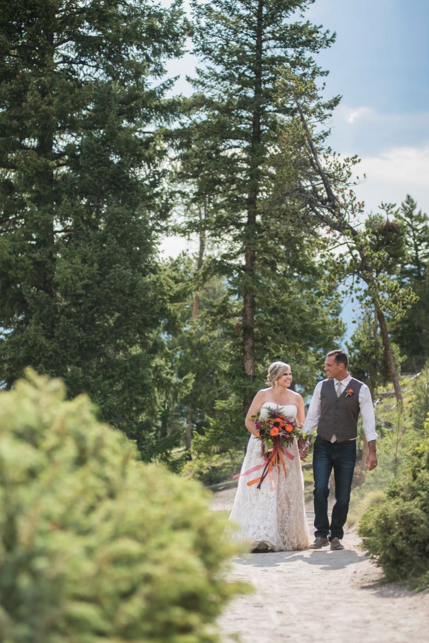 Sapphire Point wedding ceremony