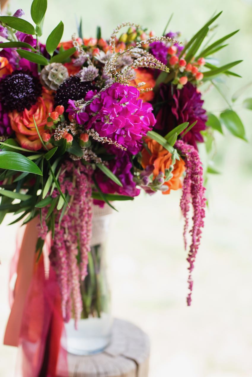 Sapphire Point wedding flowers