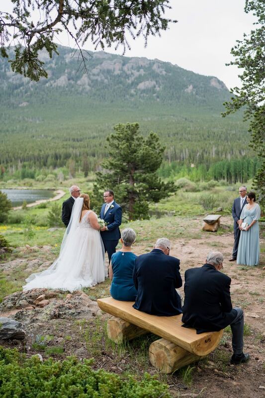 Lily Lake RMNP wedding