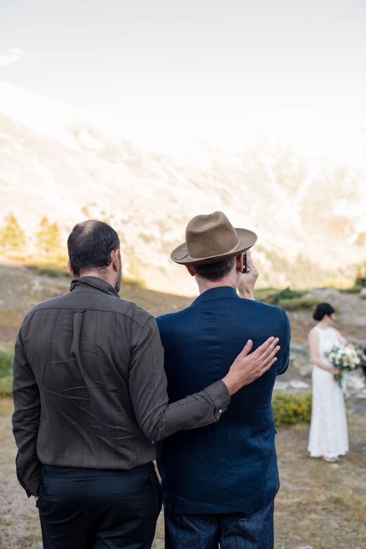 pink small wedding cake