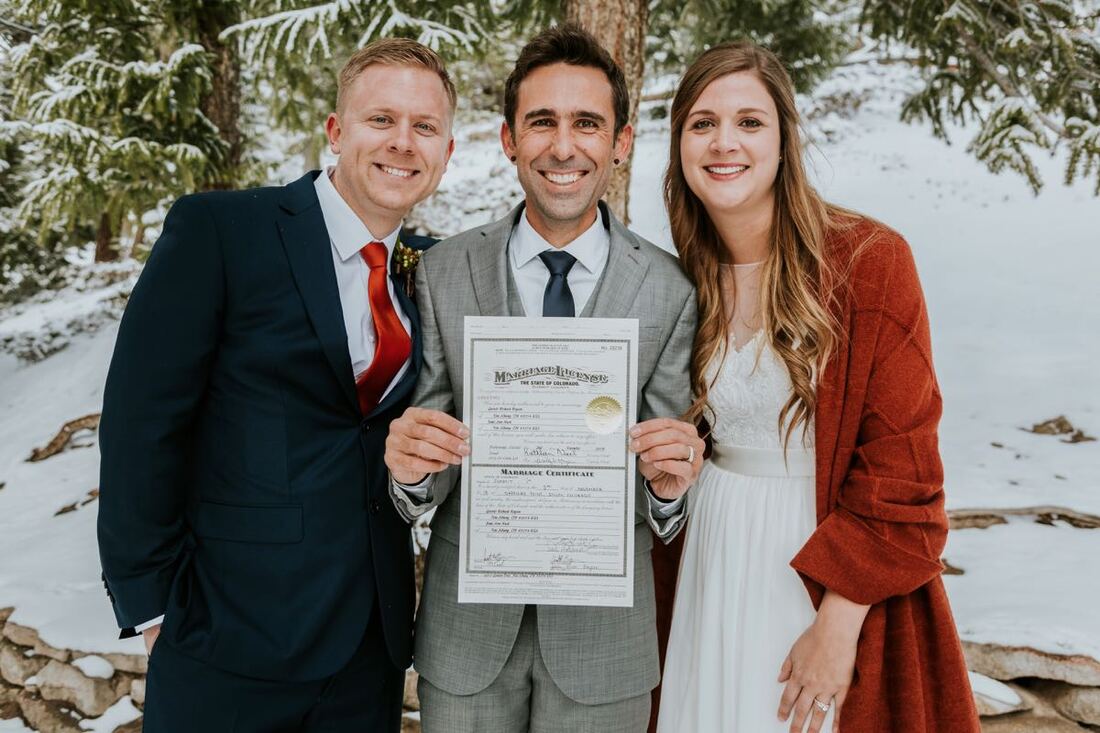 Colorado elopement package