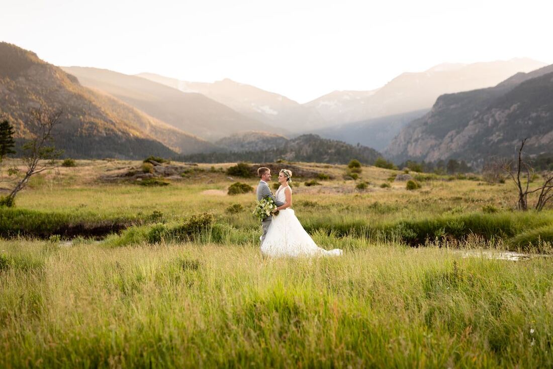 Intimate Colorado wedding