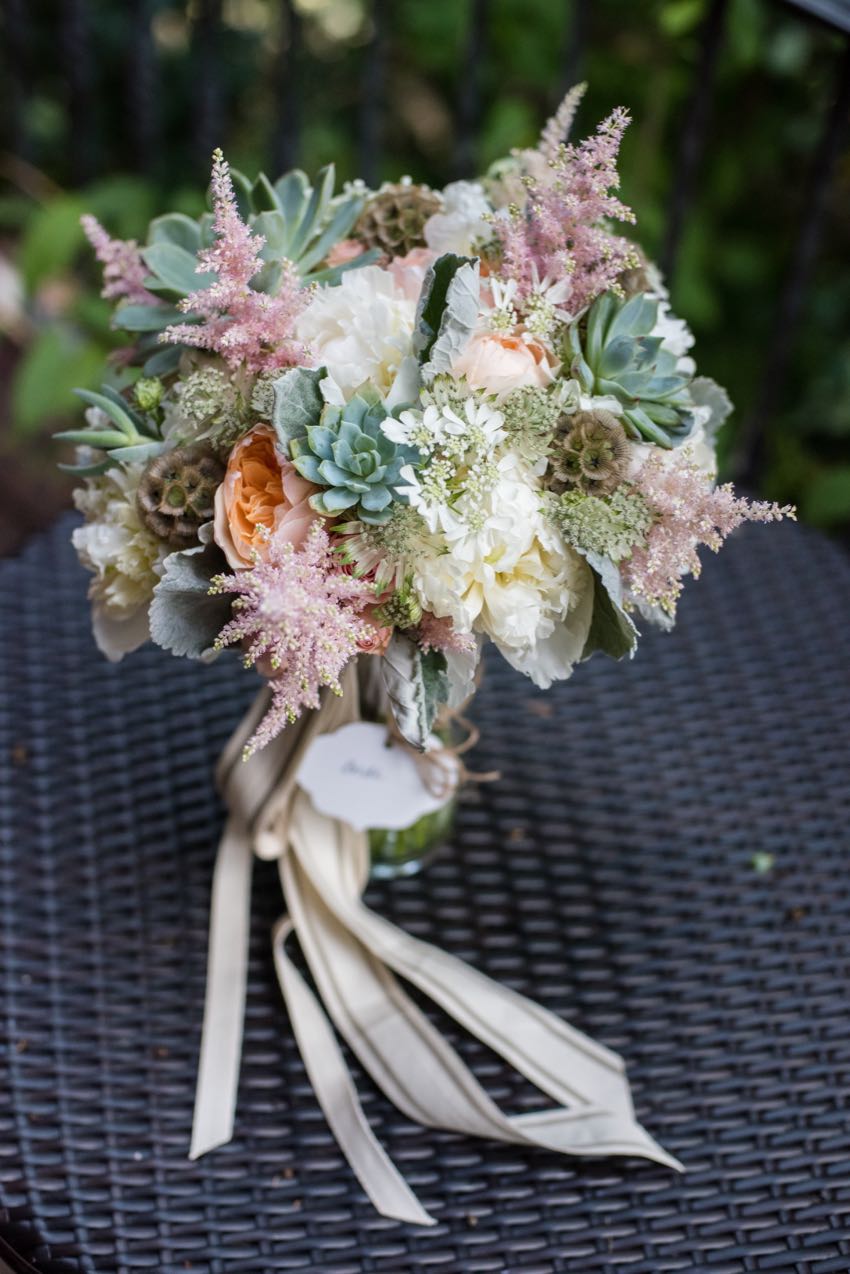 spring pink bouquet