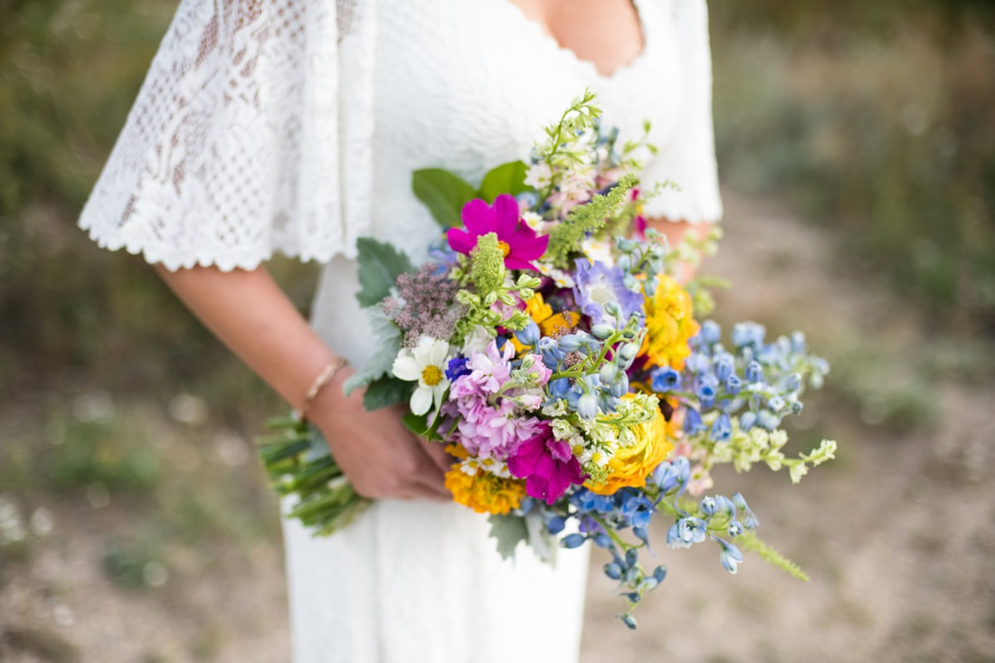 Sprague Lake in Rocky Mountain National Park wedding