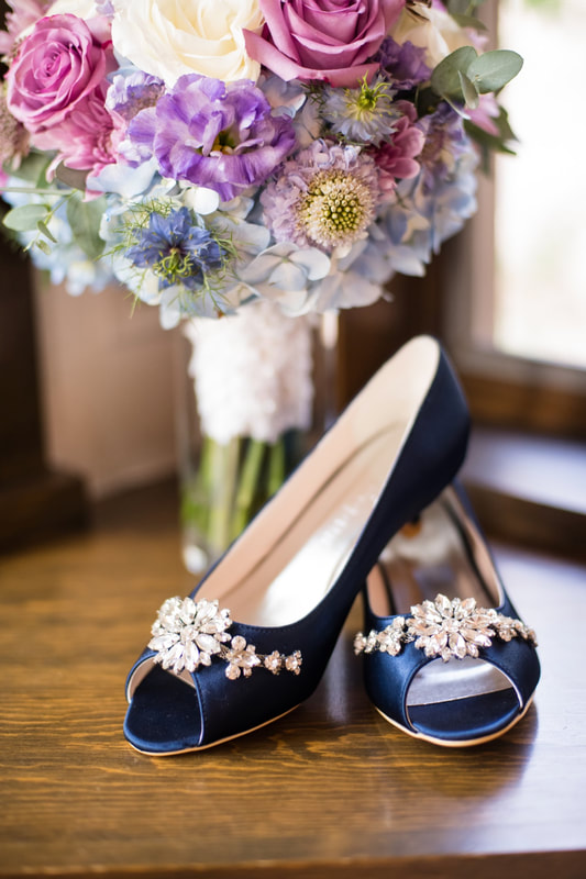 Boutonniere in small Colorado wedding package