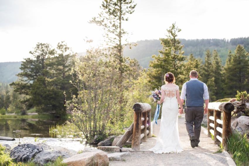 Sprague Lake wedding