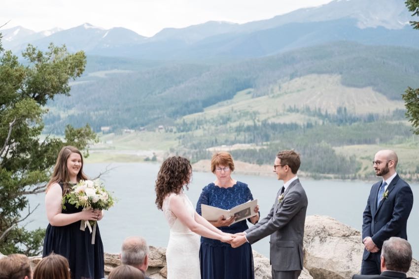 Sapphire Point Overlook wedding