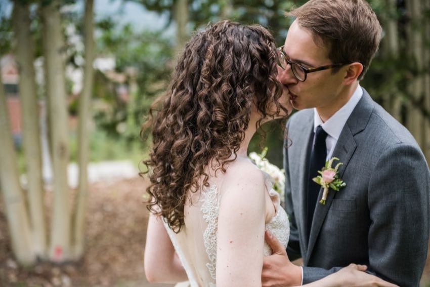 wedding first look