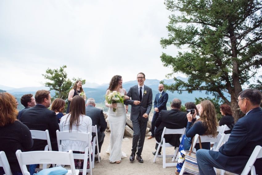 Sapphire Point Overlook wedding