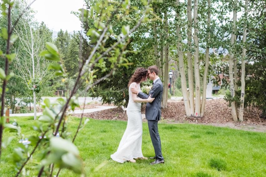 wedding first look