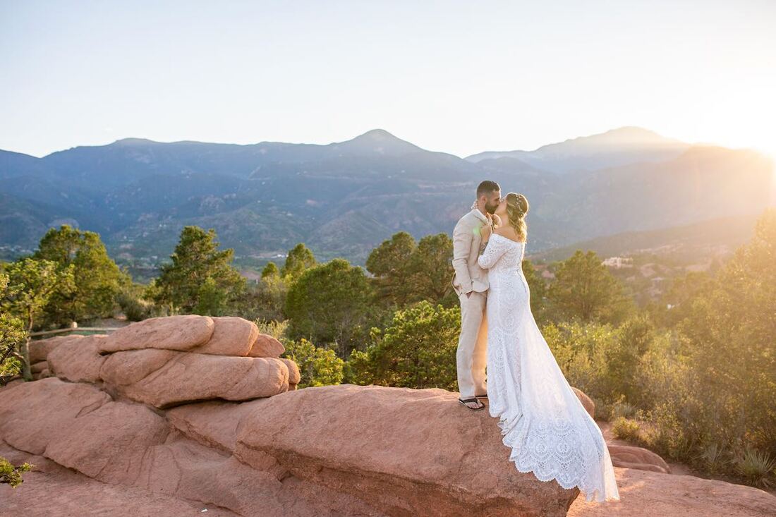 Intimate Colorado wedding