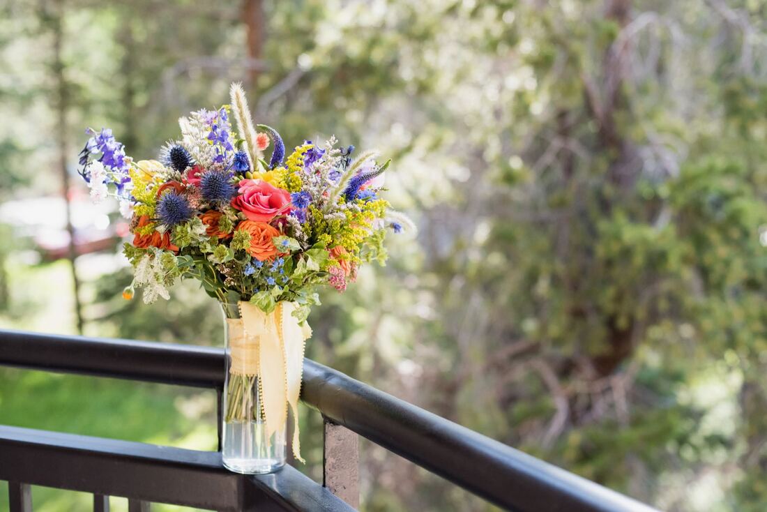 Intimate Colorado wedding