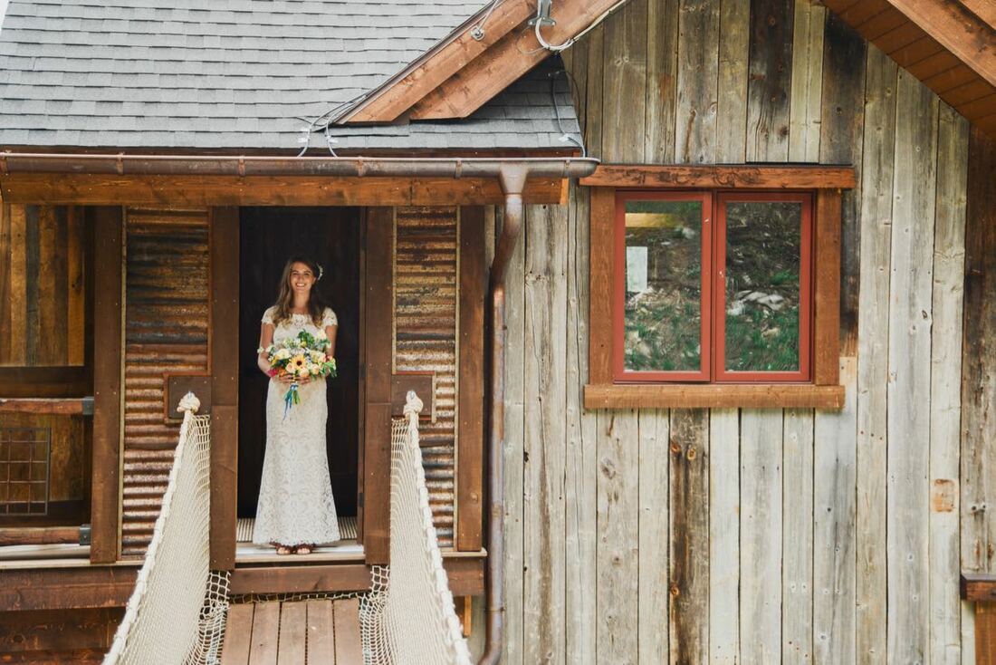 Colorado vacation home wedding