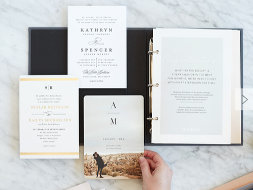 Colorado Minted Wedding Invitations